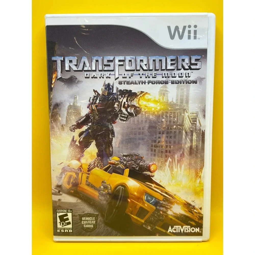 Transformers: Dark of the Moon - Stealth Force Edition (Nintendo Wii, 2011) CIB